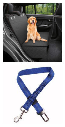 PawsomeHub Dog Car Seat Hammock – Waterproof, Scratchproof & Travel-Friendly