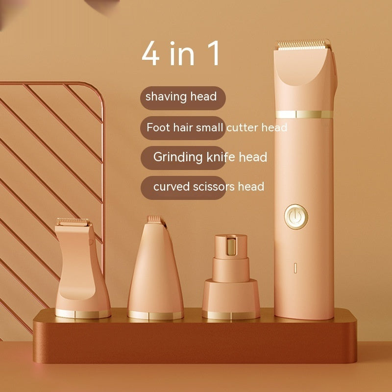 3-in-1 Rechargeable Pet Grooming Kit – Hair Clipper, Paw Trimmer & Nail Grinder