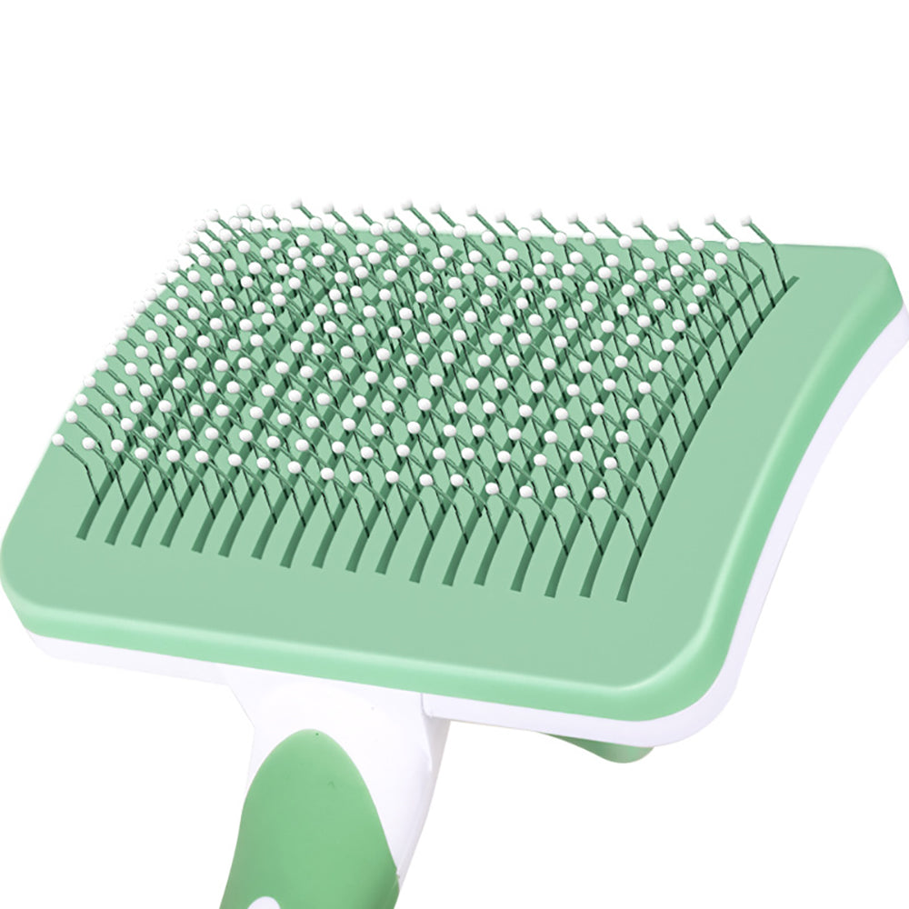 Self-Cleaning Pet Grooming Brush for Dogs & Cats – Hair Removal Slicker Comb